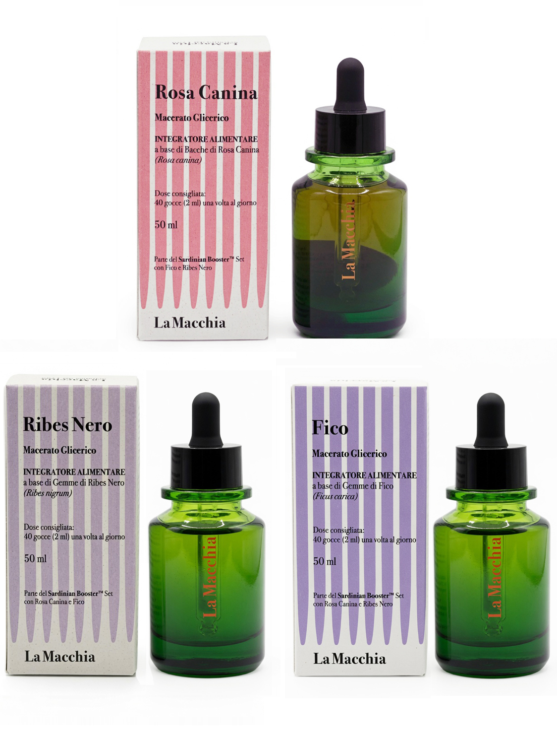 Sardinian Booster™ Set Macerati Glicerici